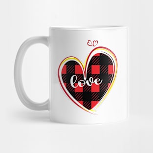 Valentines Day Cute Love Hearts Mug